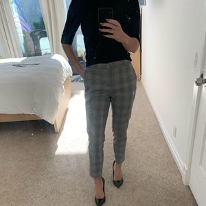 Zara Plaid Trouser